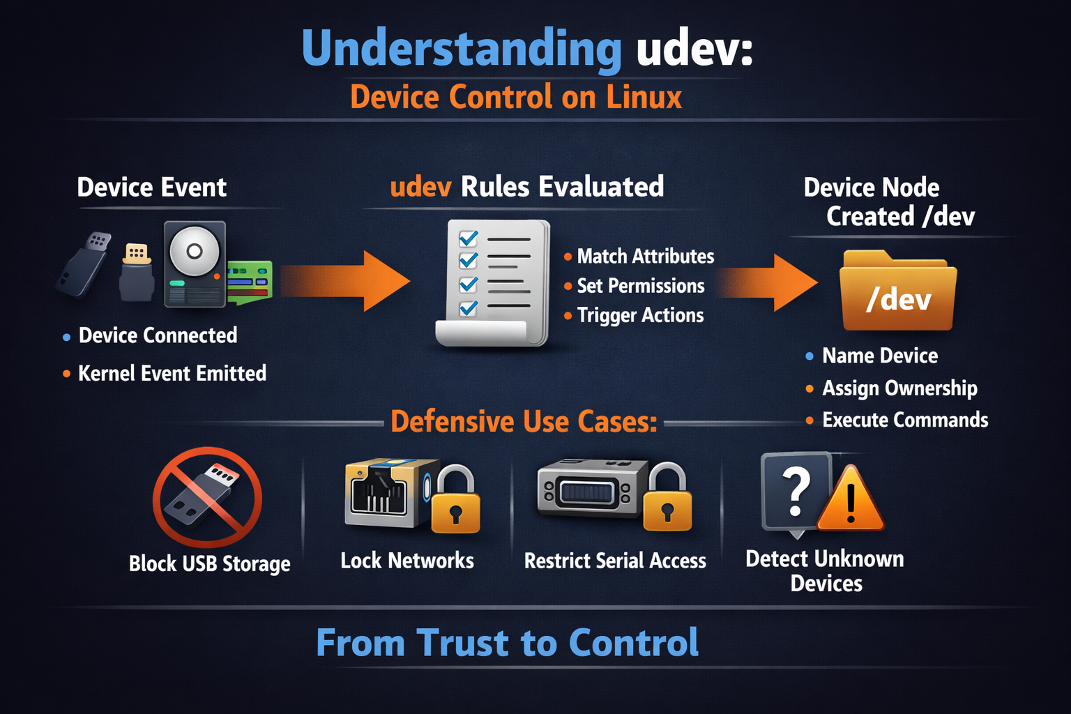 Stop Trusting Devices. Start Controlling Them. – Linux. Every. Day. Online.